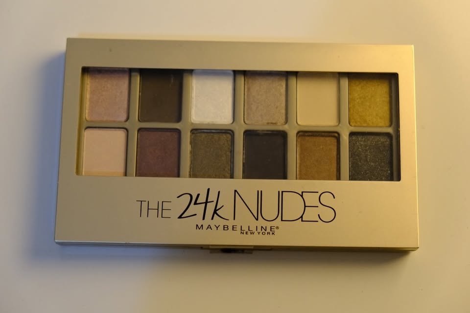Maybelline The 24k Nudes Eye Shadow Palette