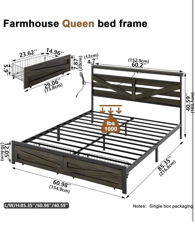 Brand New Mattress & BedFrame (Queen, Single) - photo 4