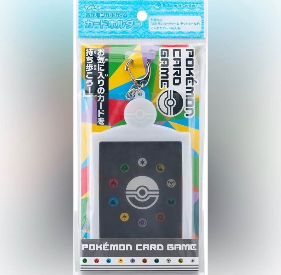 Pokemon Center Japan Card Game Card Case Key Holder Poke Ball - photo 2