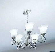 Dining Room Light Fixture Classic Chandelier 24" W