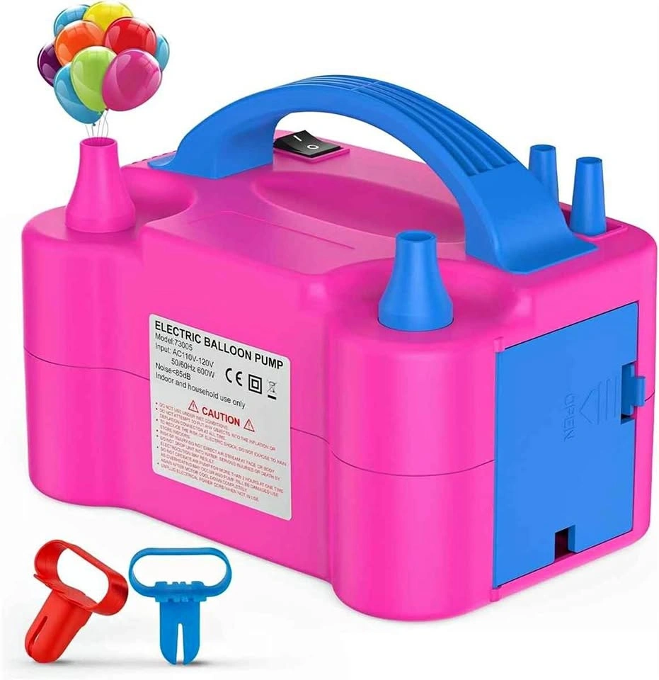 Electric Balloon Pump, Dual Nozzle Inflator