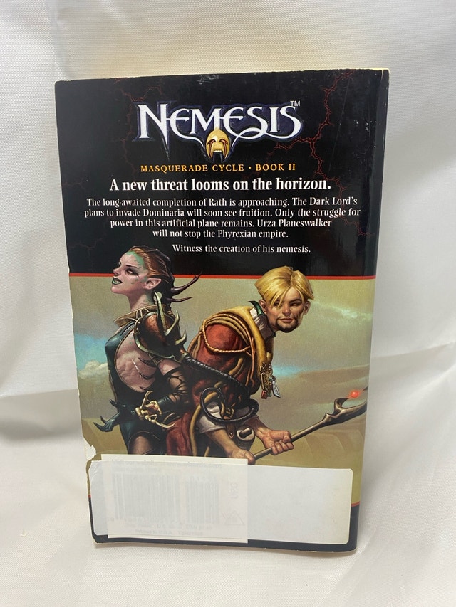 Magic The Gathering Nemesis Masquerade cycle 2000 book 2 - photo 2
