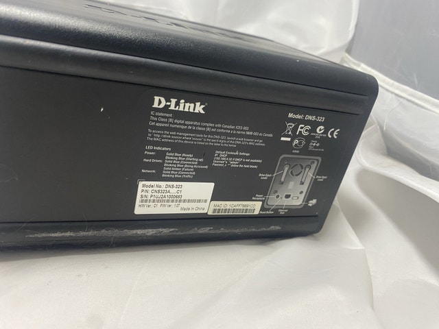 d-link dns-323 For Parts Only As Is Untested - photo 4