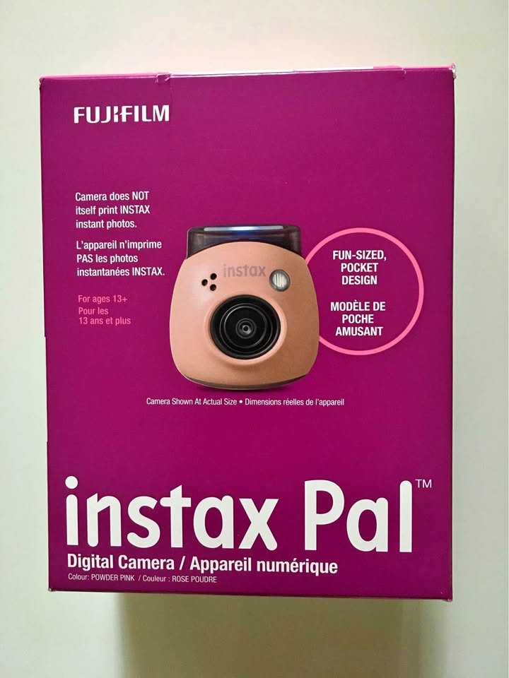 Brand New instax Pal Digital Camera - Powder Pink - Markham