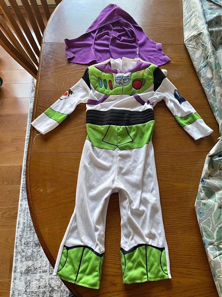 Buzz Lightyear 2T Costume with Hood