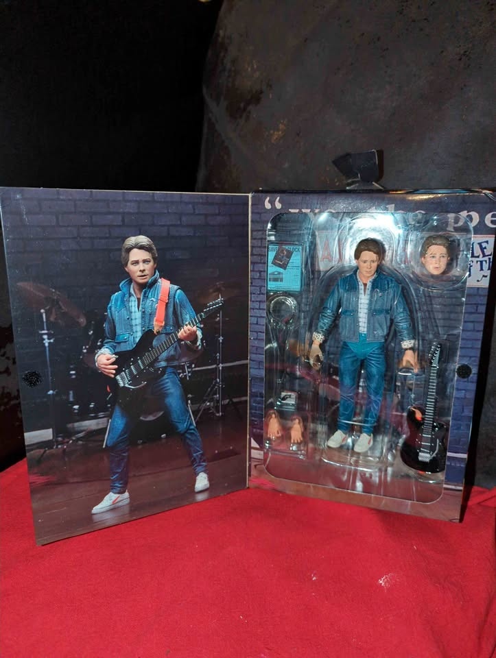NECA Back to the Future Marty McFly Audition Figure