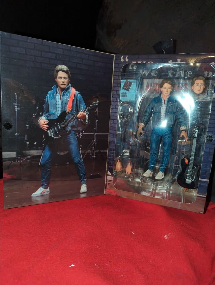 NECA Back to the Future Marty McFly Audition Figure - photo 2