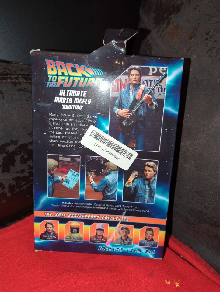 NECA Back to the Future Marty McFly Audition Figure - photo 5