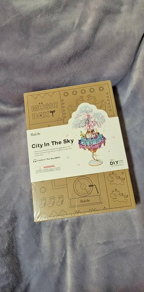 Rolife DIY Music Box City In The Sky