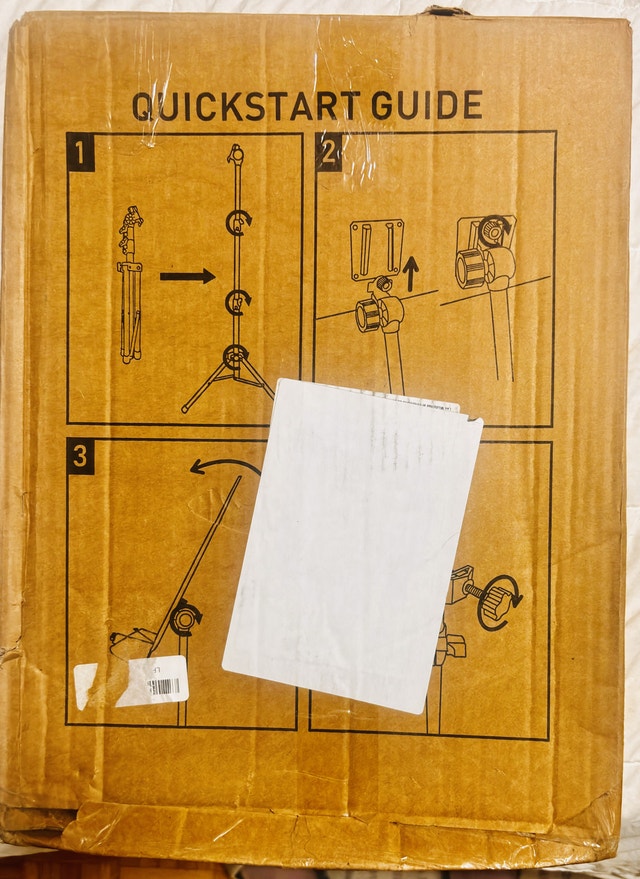 Brand New Sheet Music Stand in Box!! - photo 3