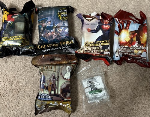 Lot Of Sealed Heroclix Figures (Marvel, Lord Of The Rings, DC, M