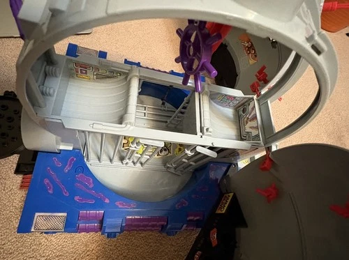 Vintage 1990 TMNT Technodrome Not Complete AS IS - photo 3