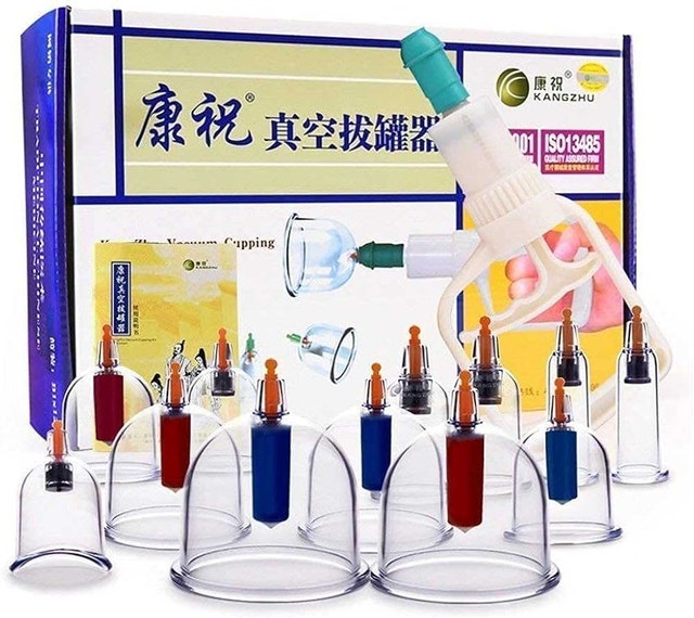 Kangzhu 12-Cup Chinese Cupping Therapy