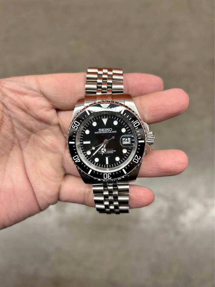Seiko mod Submariner-Style Automatic Watch