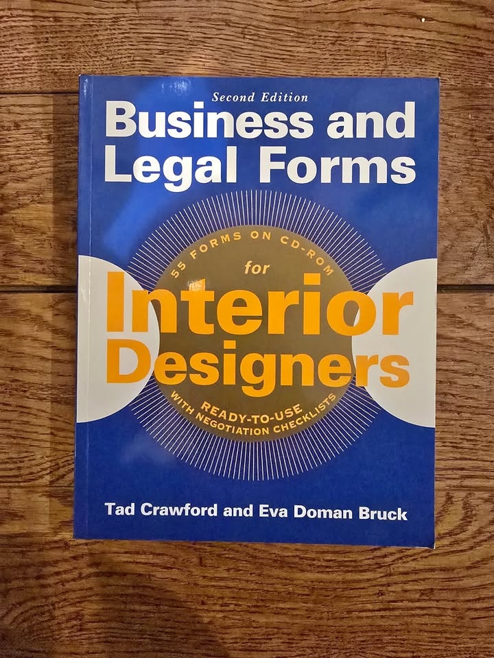 Business and Legal Forms for Interior Designers 2nd Edition