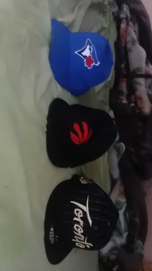 Baseball and basketball hats pre owned - photo 2