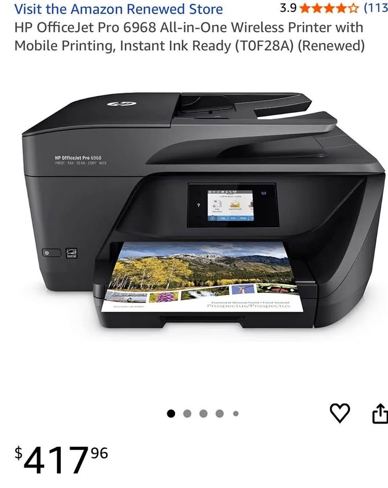 Printer All-in-One HP OfficeJet Pro 6968