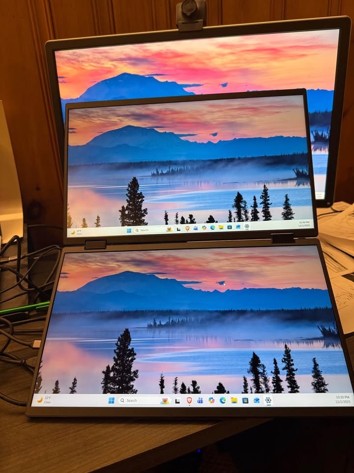 InnoView Laptop Screen Extender 15.6" Dual Monitors - photo 2
