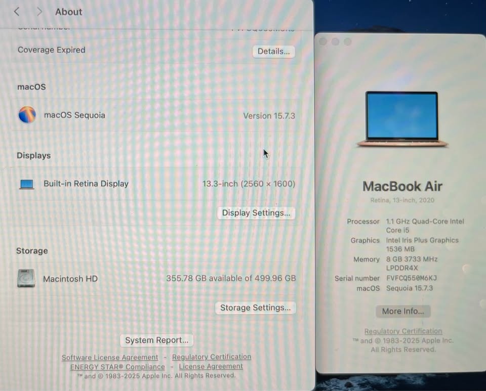 2020 13" Macbook Air - photo 5