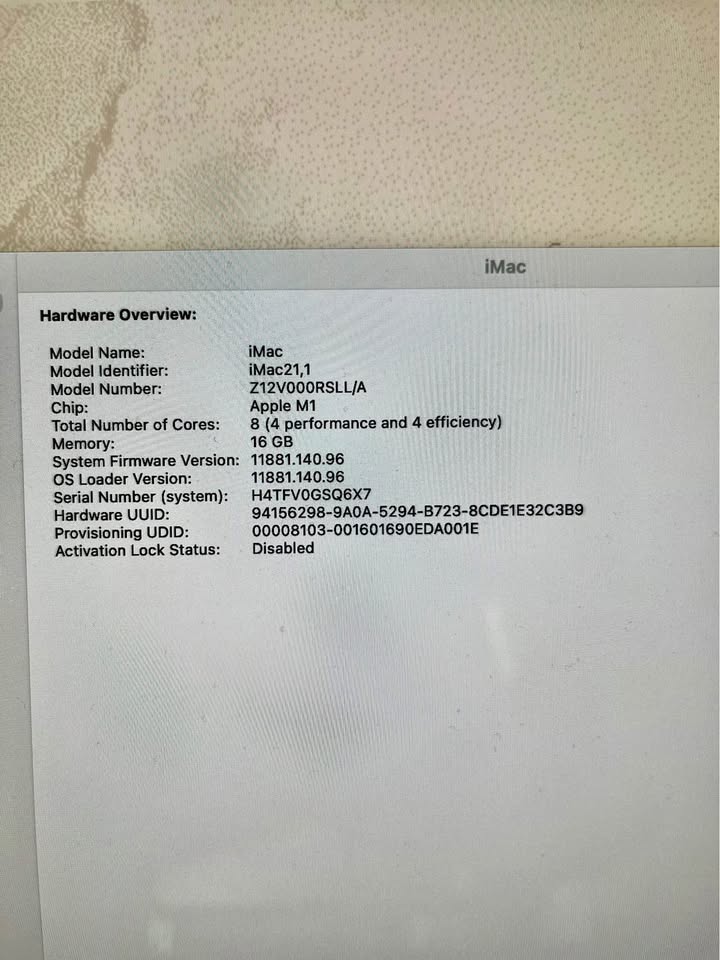 iMac 2021 (M1, 16GB Memory, 2TB Storage) - photo 3