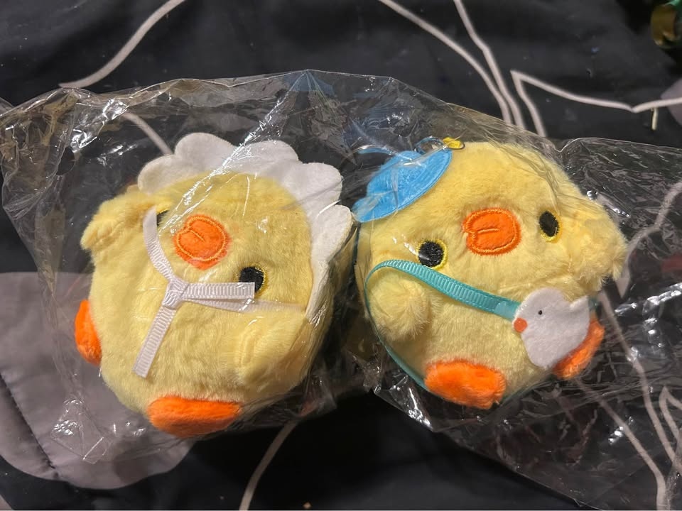Duck keychain plush - photo 2