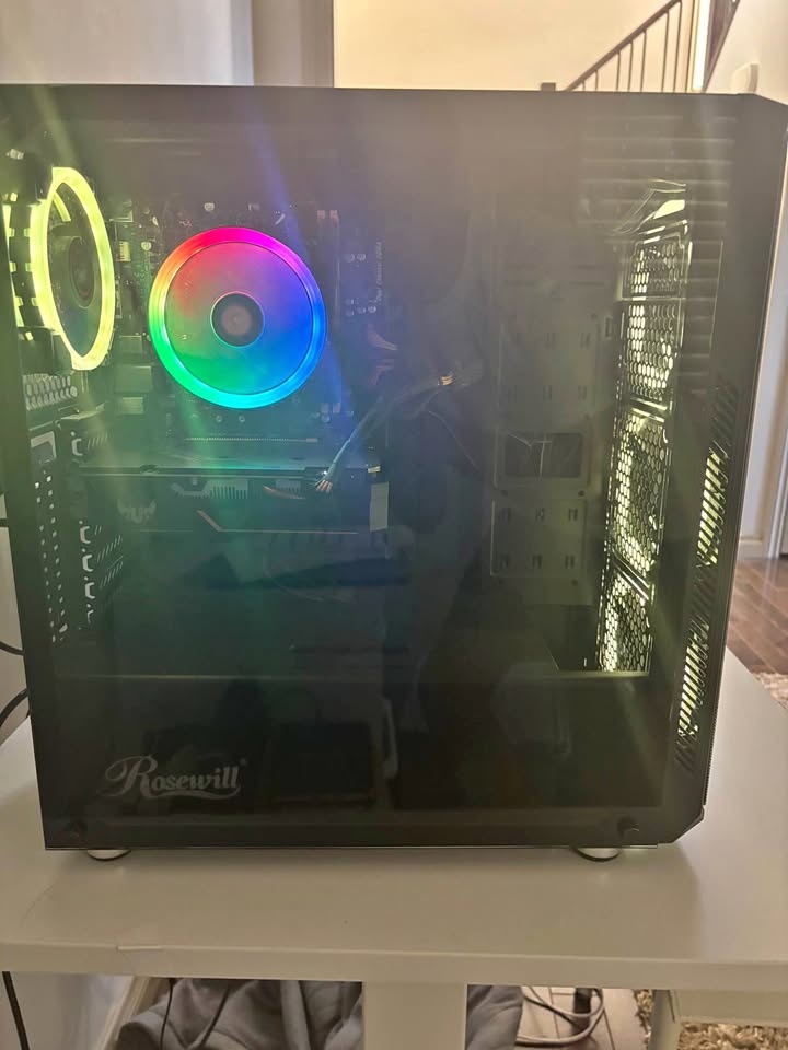 Clean RGB Gaming PC – Aesthetic & Powerful 🔥