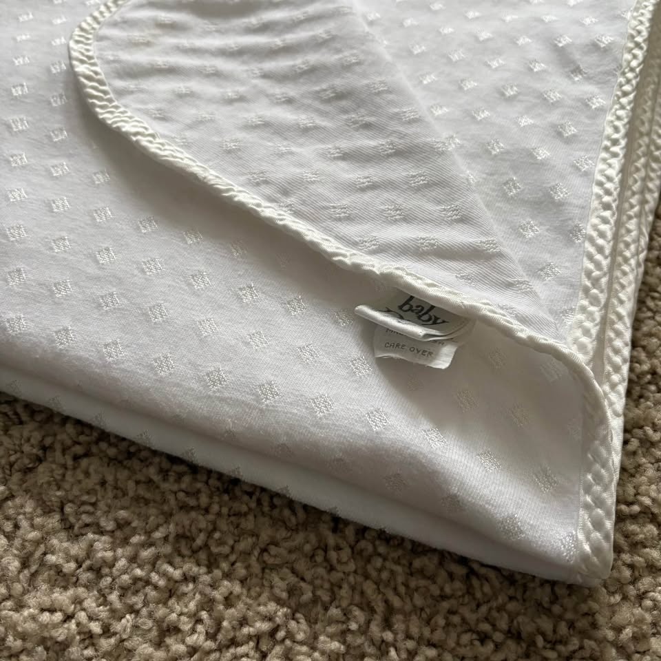 Vintage Baby Dior Receiving Blanket - photo 2