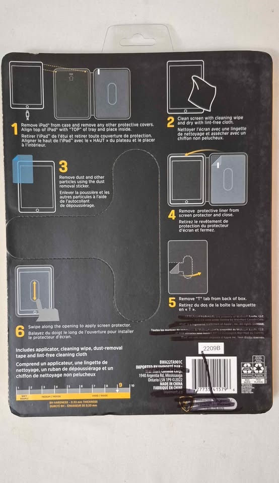 Blackweb Glass Screen Protector for the iPad mini 6 - photo 3