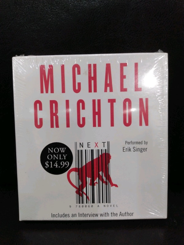 NEXT Michael Crichton New wrapped