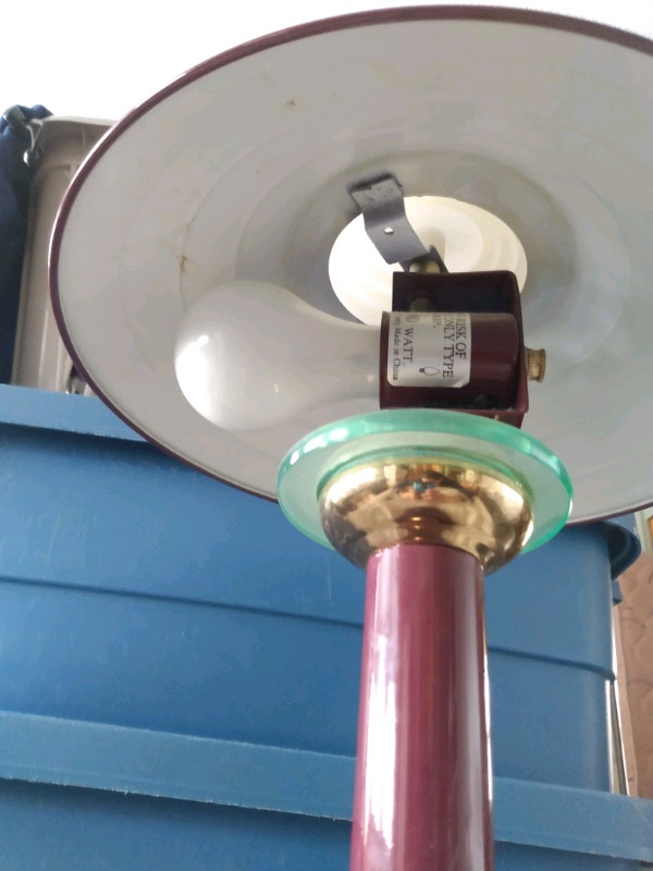 Crimson lamp - photo 2