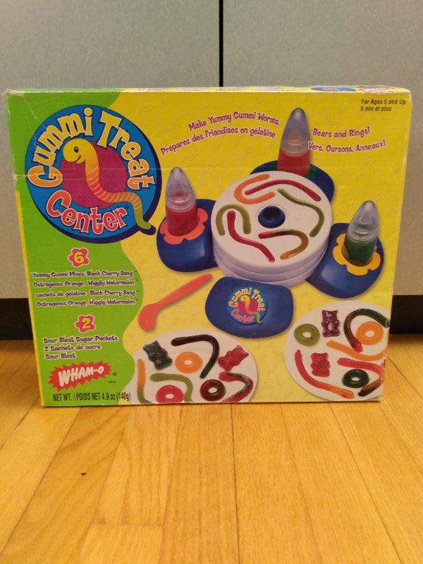 Gummi treat center maker
