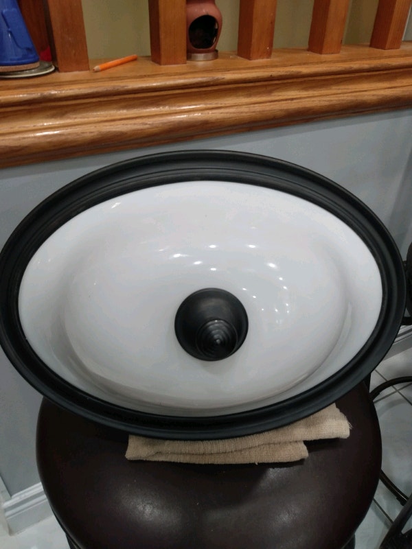 White oval light