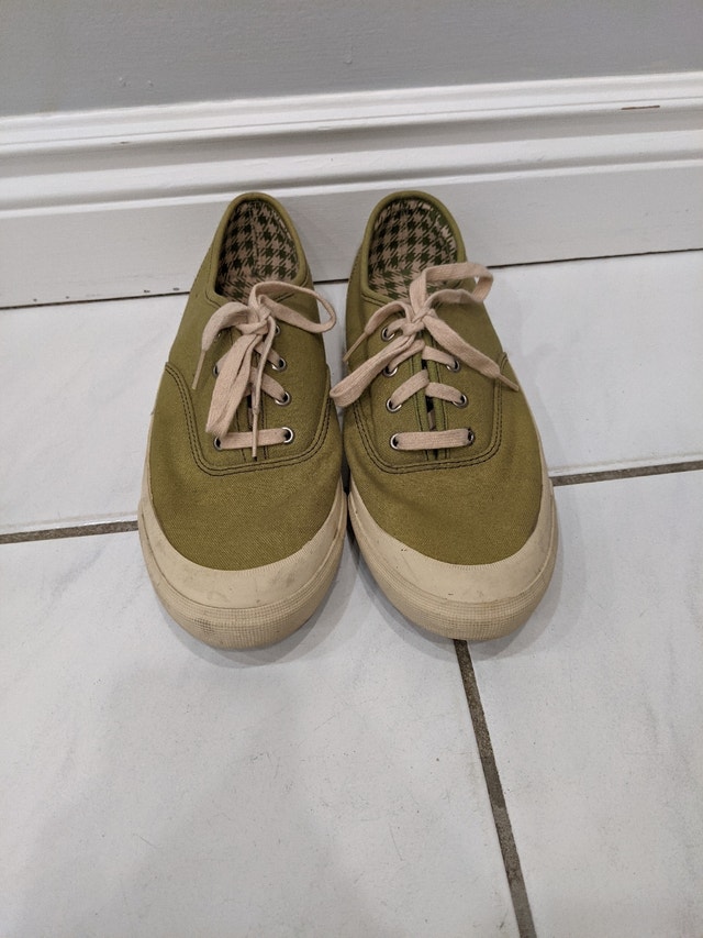 Keds green shoes
