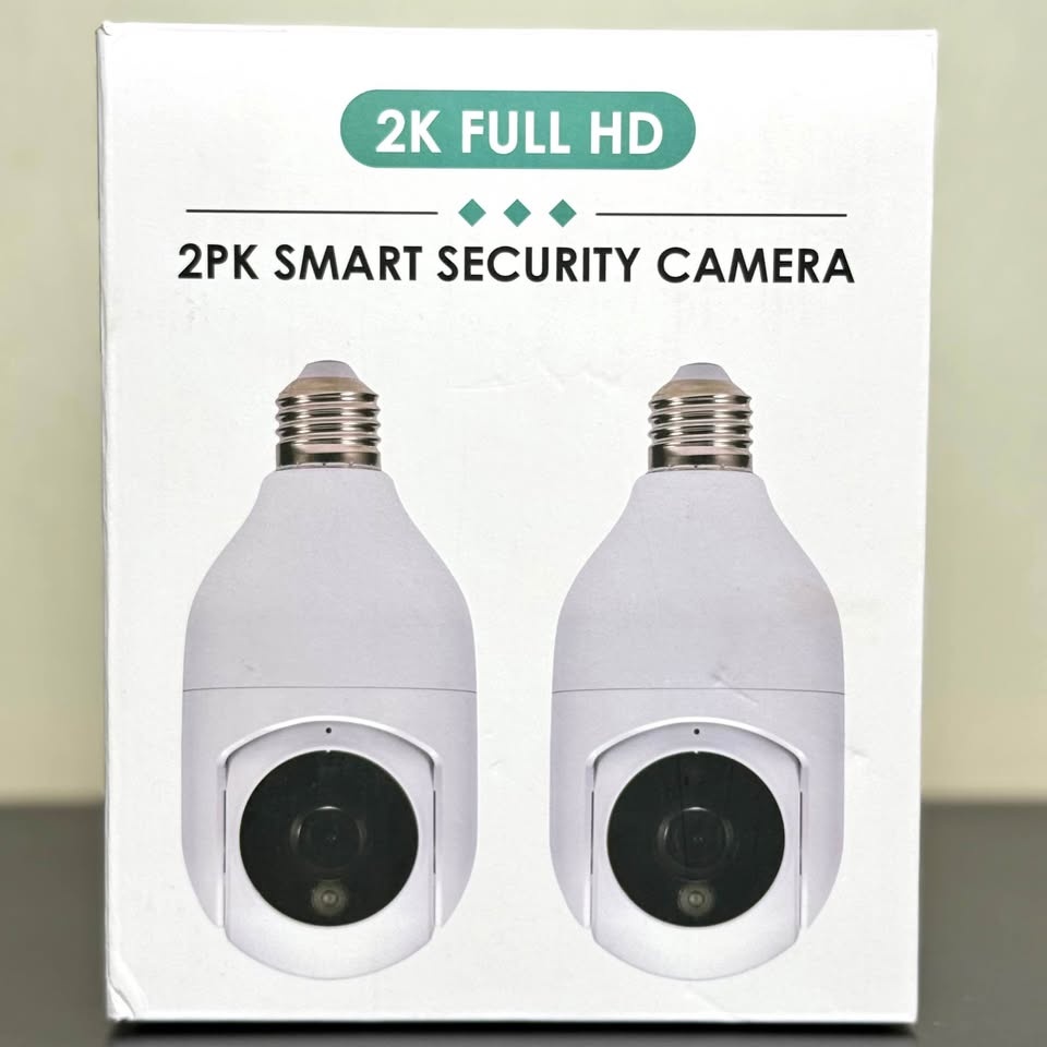 WAKADO 2K Full HD Smart Security Camera (2-Pack) — New