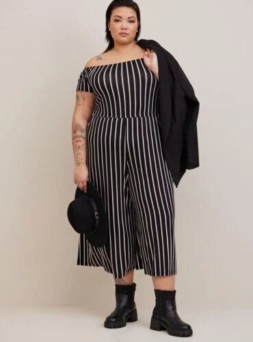 New w tags Torrid Super Soft Culotte Jumpsuit - photo 4
