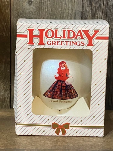 Vintage Barbie Jewel Princess Ornament Holliday Greetings (1996)