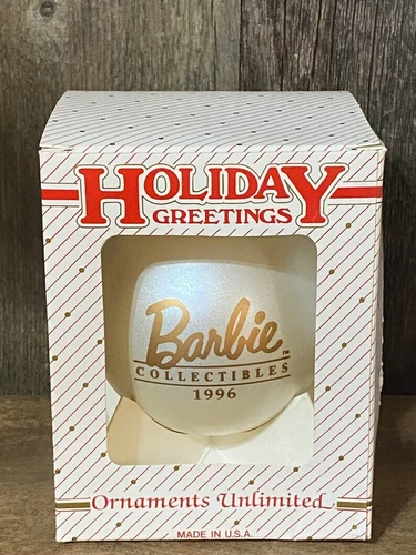 Vintage Barbie Jewel Princess Ornament Holliday Greetings (1996) - photo 3