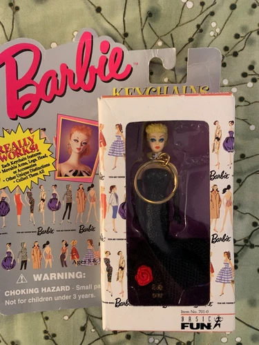 New in box 1995 Vintage Barbie Keychain
