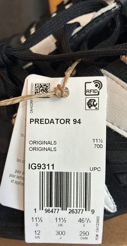 Adidas Predator 94 Turf Soccer Cleats - photo 5
