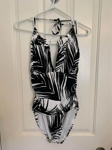 Brand New La Bianca Swimsuit Bathing Suit Size 10 - photo 5
