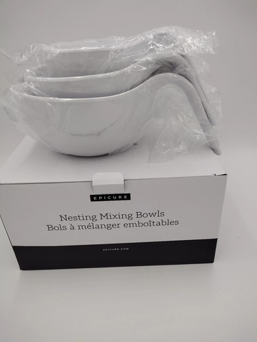 New Epicure 3 Pce Melamine Nesting Bowls - photo 3