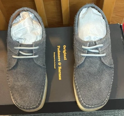 New in box Padmore & Barnes Weaver Suede Shoes size 5 M, 6.5 W - photo 2