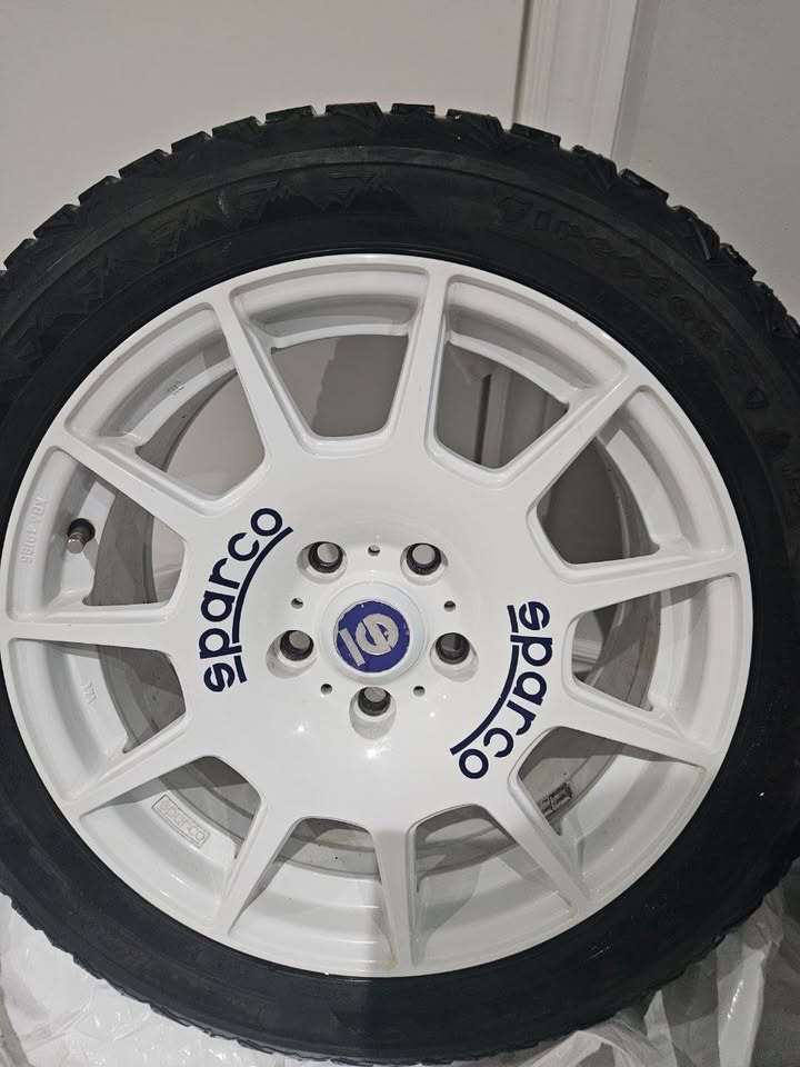 Sparco Terra 17” Rims + Firestone Winterforce Tires - photo 2