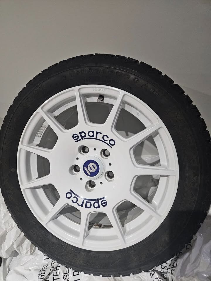 Sparco Terra 17” Rims + Firestone Winterforce Tires - photo 4