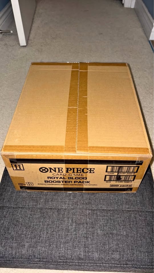 One Piece OP10 Booster Box Case Royal Blood