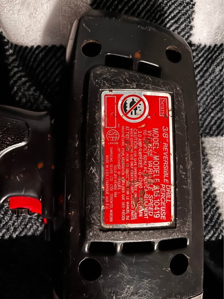 3/8inch Electic Power Drill - photo 3