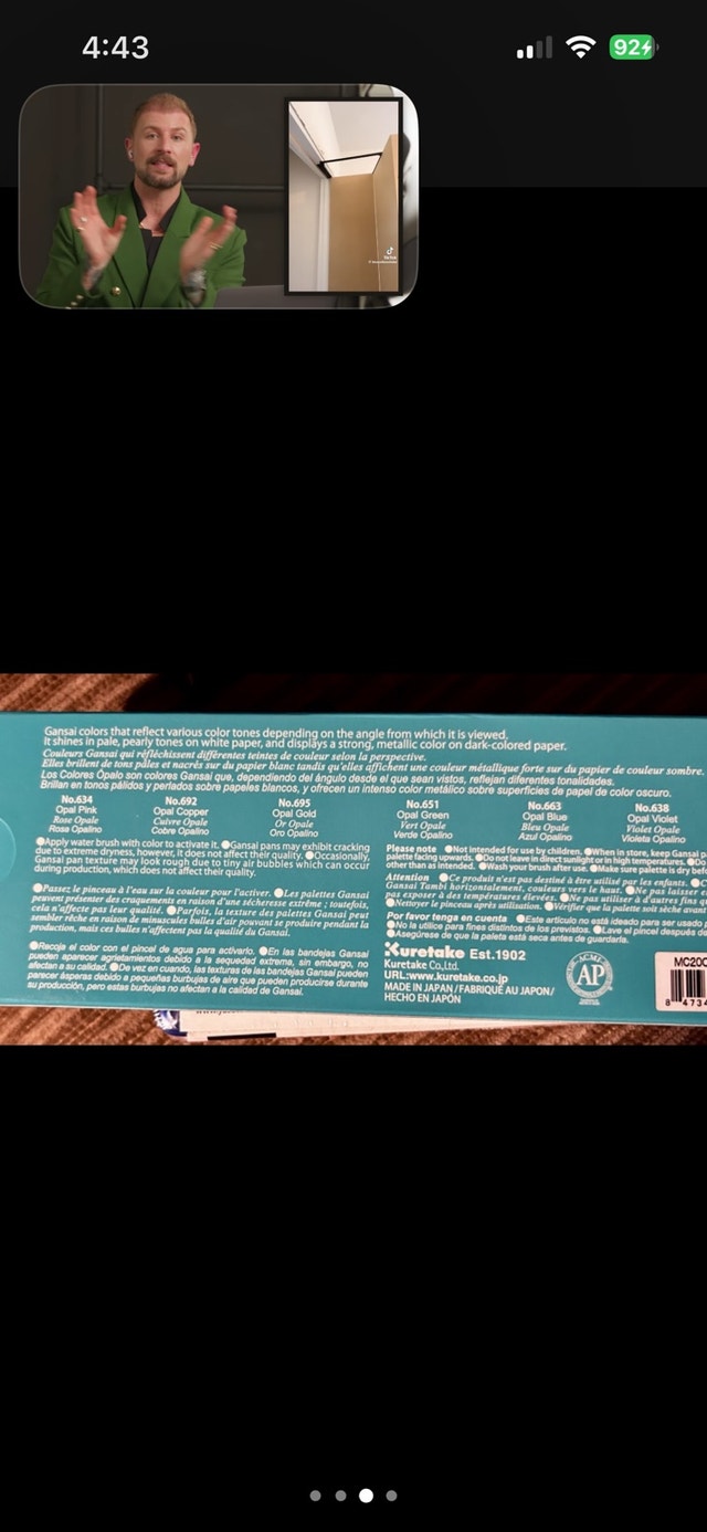 Artist Watercolors Sets - Niji Premier & More! - photo 3