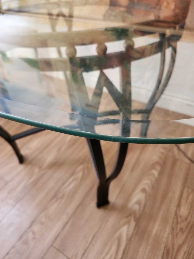 Glass and metal tables - photo 3
