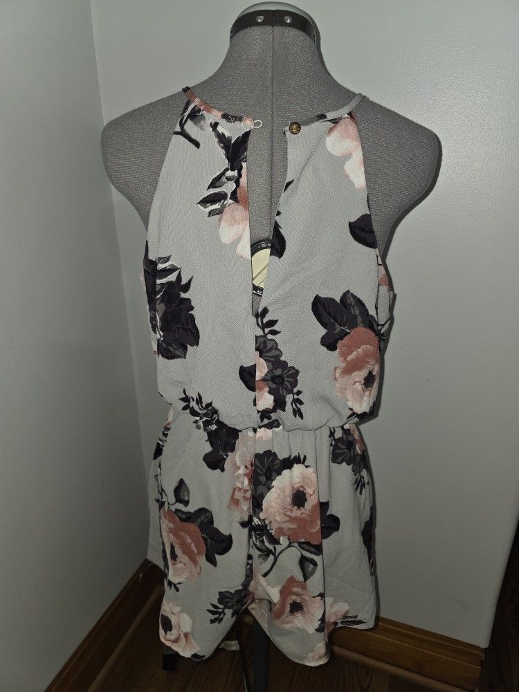 Floral junior's romper - photo 3