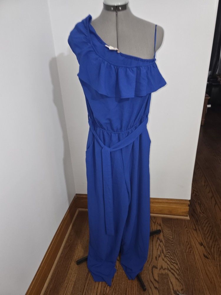 Royal blue jumpsuit - photo 2